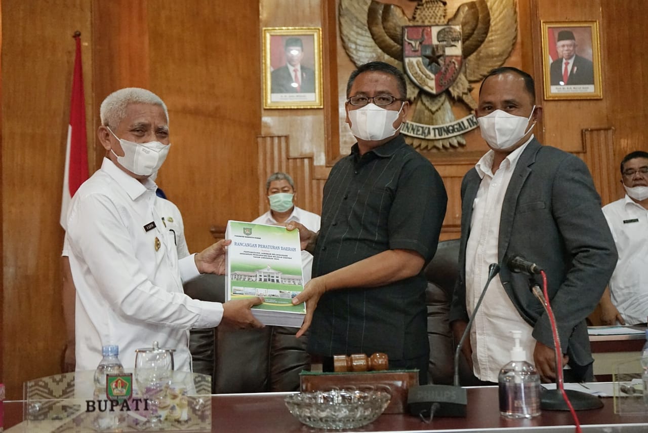 Bupati Asahan Sampaikan LKPJ APBD TA 2020