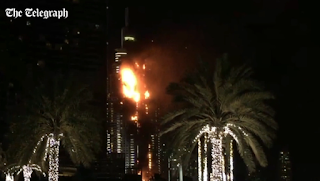 Dubai Skyscraper Fire!