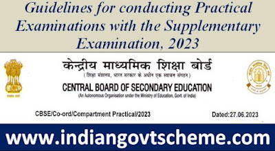 Guidelines for conducting Practical Examinations