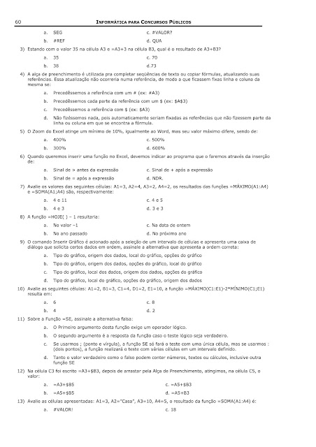 APOSTILA DE INFORMÁTICA PARA CONCURSOS PÚBLICOS