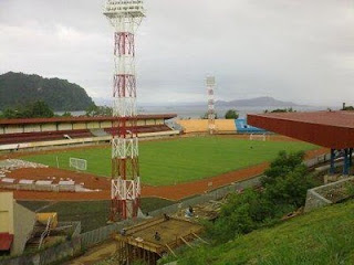 Stadion Mandala Jayapura Papua Indonesia