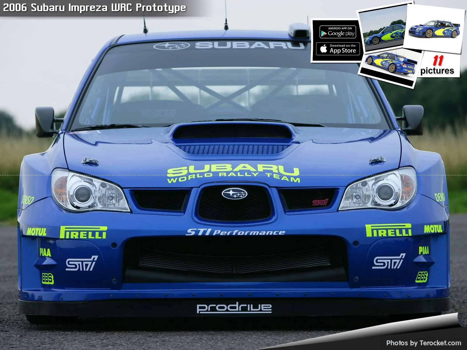 Hình ảnh xe ô tô Subaru Impreza WRC Prototype 2006 & nội ngoại thất