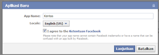 update status facebook via