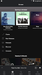 Spotify Mod (Aplikasi streaming musik tanpa iklan/Spotify Ad Blocker Windows)