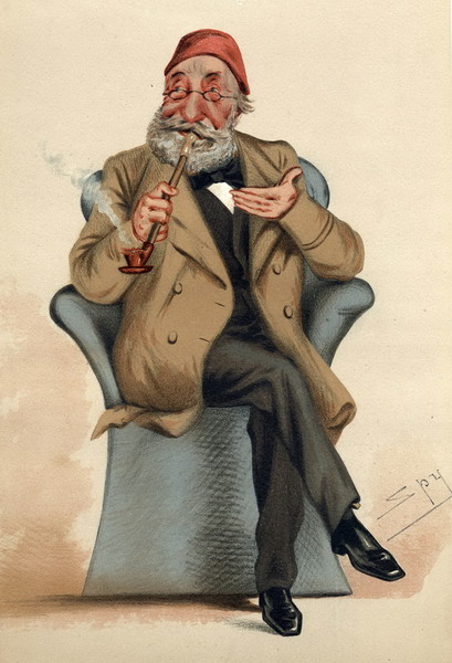 Midhat Pasha in cartoon version