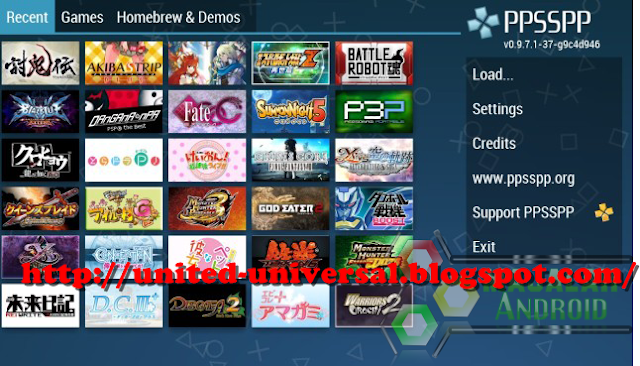 Kumpulan Game PSP / PPSSPP ISO High Compressed Update 2016