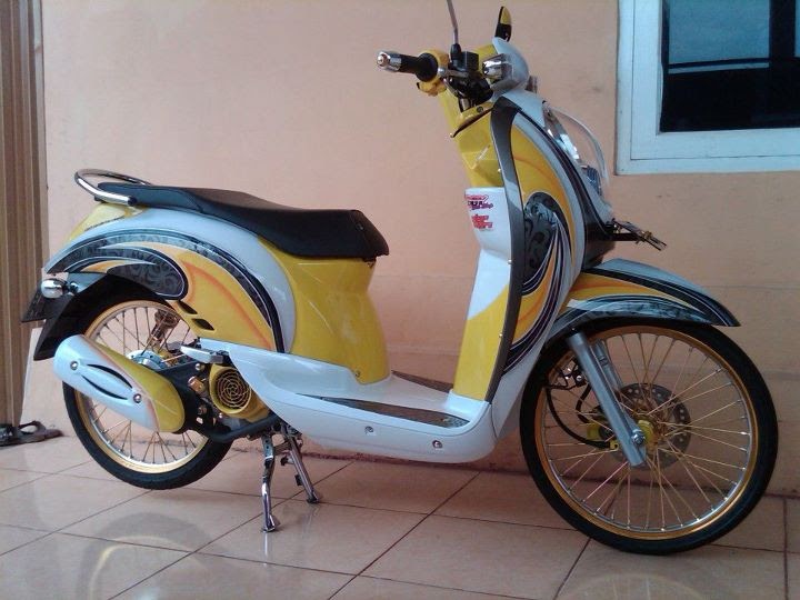 Modifikasi Honda Scoopy Oto Trendz