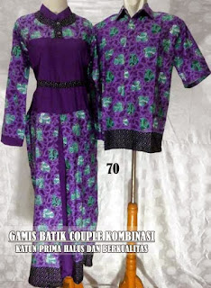 Foto Baju Batik Couple Pekanbaru