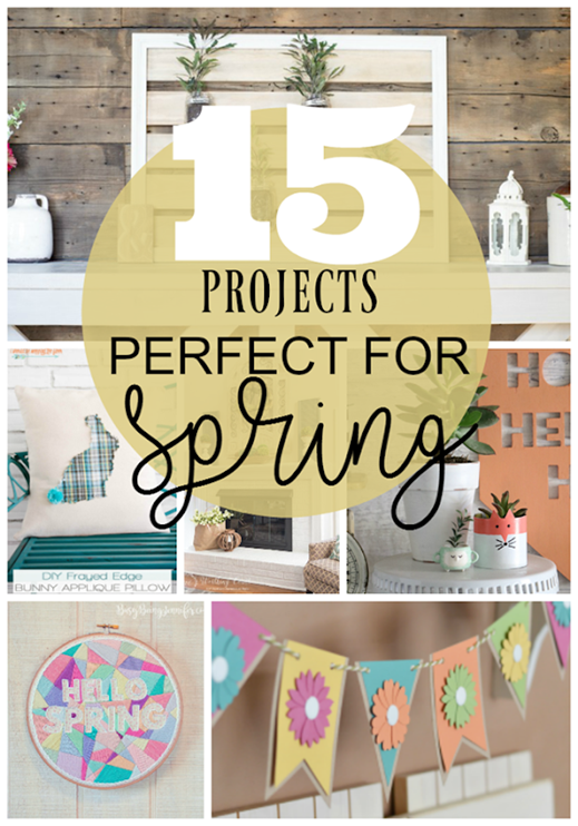 15 Projects Perfect for Spring at GingerSnapCrafts.com #spring #DIY #forthehome[6]