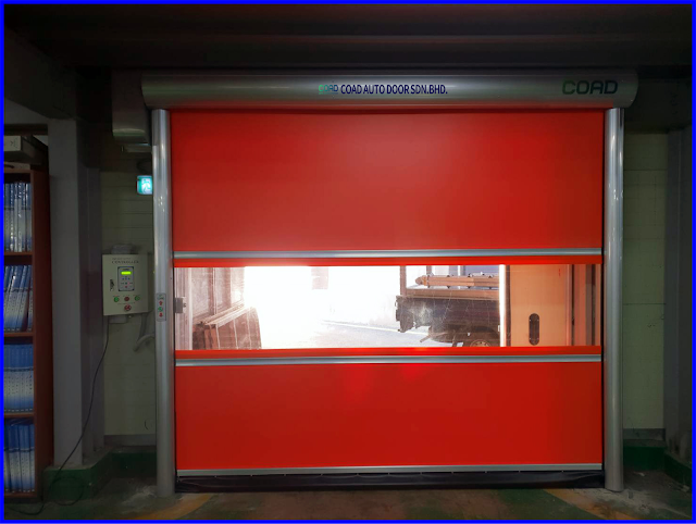 COAD, High Speed Door, INDONESIA, INDUSTRIAL DOOR, JAPAN, KOREA, MALAYSIA, Pintu Berkelajuan Tinggi, pintu pvc, PVC Roller Shutter Door, THAILAND, VIETNAM, シート製高速シャッター