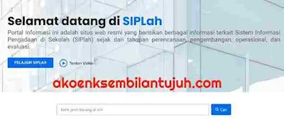 Fitur Pencarian pada SIPLah