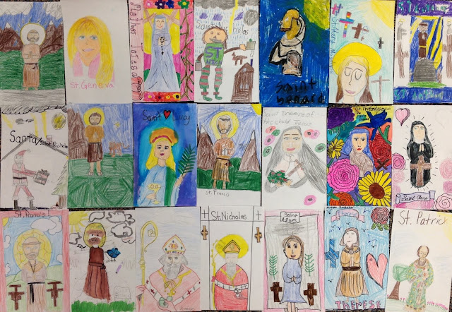 Catholic Saint Drawing Art Contest