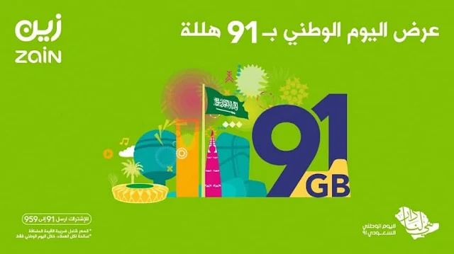 Mobily, Zain and STC offers on the Occasion of 91st Saudi National Day - Saudi-Expatriates.com