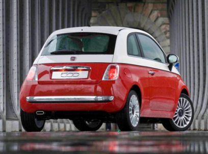 Fiat 500 Pop Red. New Fiat 500 BICOLORE - RED amp;