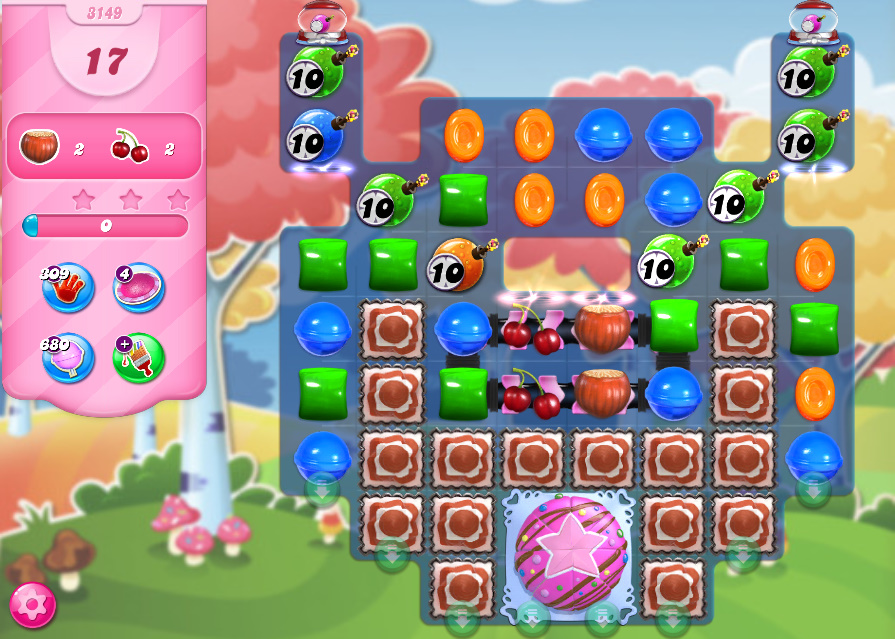 Candy Crush Saga level 3149