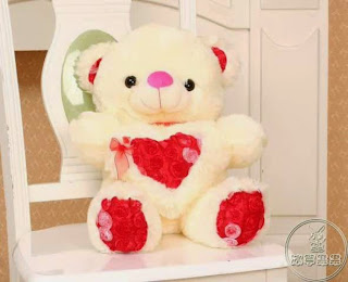 Boneka beruang love 5
