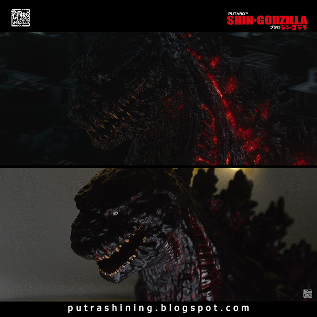 Hand Painted Shin Godzilla by Putra Shining