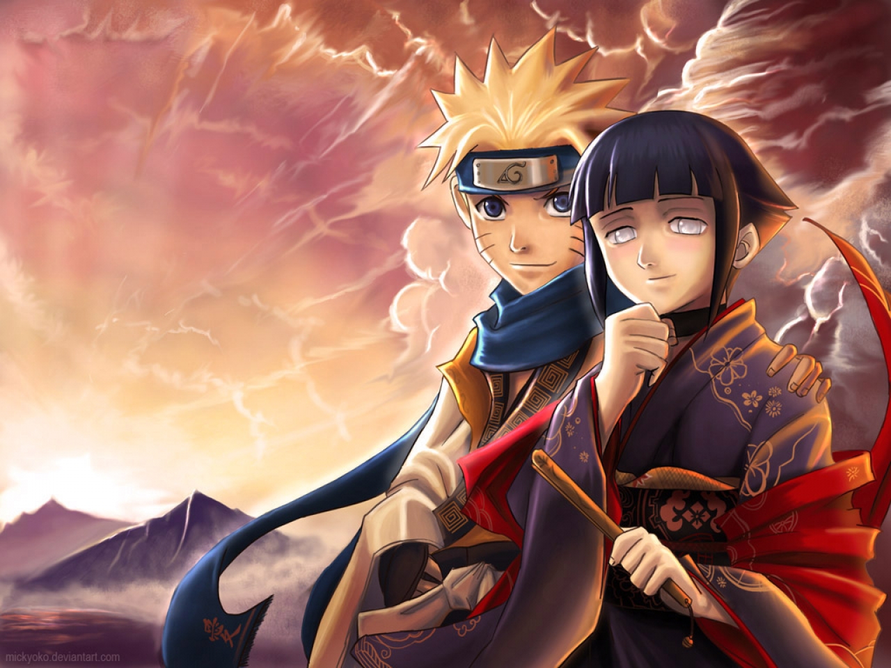  Naruto  and Hinata in Love Naruto  Shippuden Wallpapers  