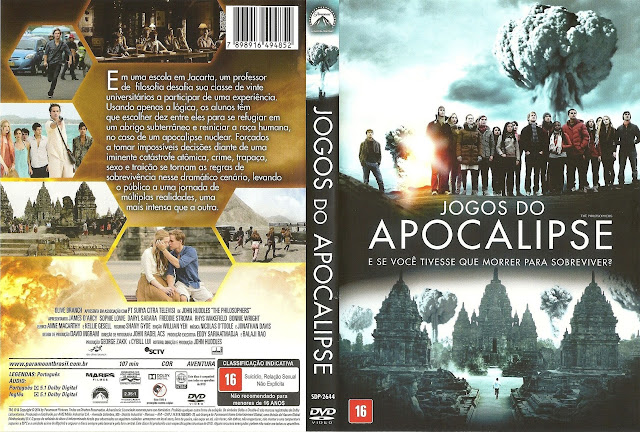 Capa DVD Jogos Do Apocalipse