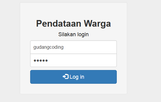 Download Source Code Aplikasi Pendataan Warga Berbasis Web