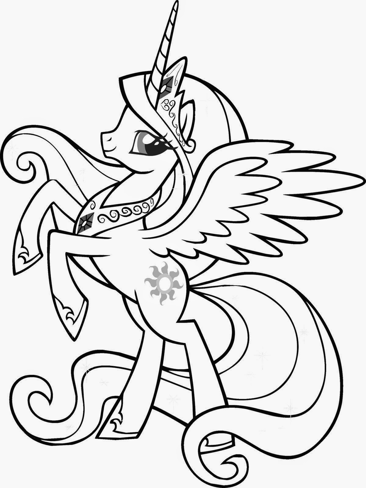 Download Coloring Pages: My Little Pony Coloring Pages Free and ...