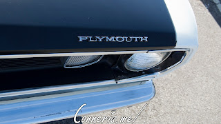 1972 Plymouth Duster Hood Badge