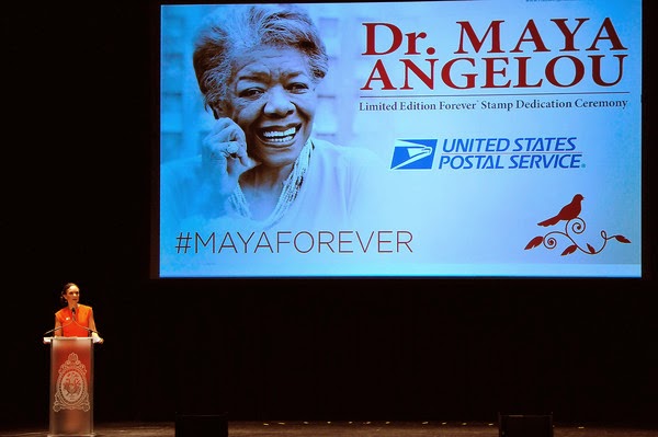 Michelle Obama, Oprah Winfrey and More Attend Maya Angelou Forever Stamp Dedication Ceremony + Hilary Swank & Chanel Iman Spotted 