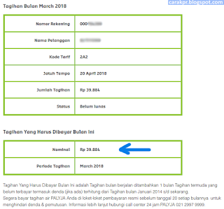 Bayar PDAM Jakarta