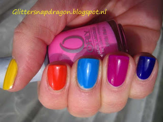 Rainbow Polishes, Orly, Koh, Essie, Zoya, H&M, Sation, Collistar, Sinful Colours