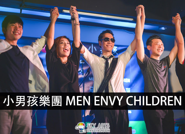 小男孩樂團 MEN ENVY CHILDREN 馬來西亞首場演唱會照片