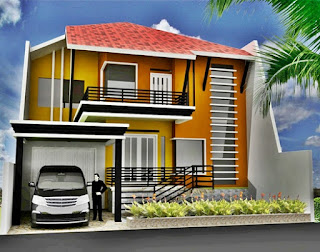 desain rumah minimalis 2 lantai sederhana - rumah interior lampung