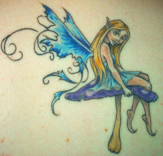 Cute Fairy Tattoo Design