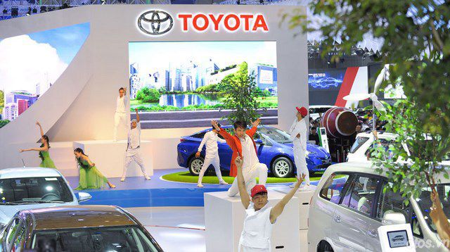 Ngắm gian hàng Toyota Việt Nam tại VMS