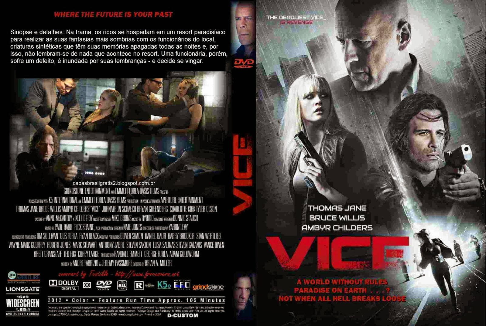 Vice (2015) - DVD Capa 01