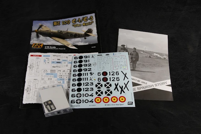 Ouverture de boite,  AK Interactive  Bf 109 E1/E3