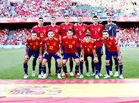 SELECCIÓN DE ESPAÑA. Temporada 2021-22. Ferran Torres, Diego Llorente, Pau Torres, Sergio Busquets, Álvaro Morata, Unai Simón. César Azpilicueta, Pablo Sarabia, Carlos Soler, Gavi y Jordi Alba. SELECCIÓN DE ESPAÑA 1 SELECCIÓN DE PORTUGAL 1 Jueves 02/06/2022, 20:45 horas. Liga de Naciones de la UEFA, fase de clasificación, Grupo A2, jornada 1. Sevilla, España, estadio Benito Villamarín: 41.236 espectadores.