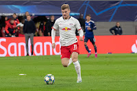 Timo Werner avec le maillot du RB Leipzig