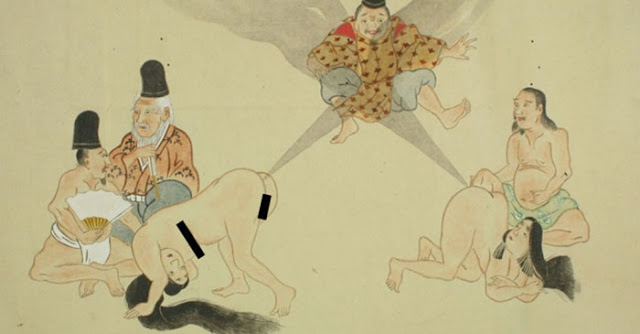Οι πλούσιες Γιαπωνέζες στην αρχαιότητα είχαν υπηρέτριες για να τις κατηγορούν όταν αερίζονταν!  