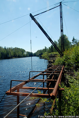 svart granit, diabas, svart diabas, svart guld, svarta bergen, hägghult, boalt, osby, göinge, stenbrott, museum, stenkonst, vattenfyllt stenbrott, gammalt stenbrott, skåne, tsyfpl, foto anders n