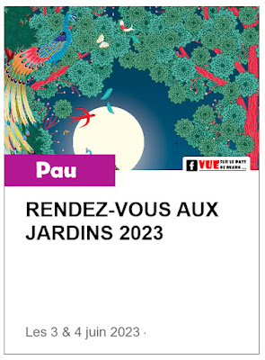 Rendez-vous aux Jardins 2023 à Pau