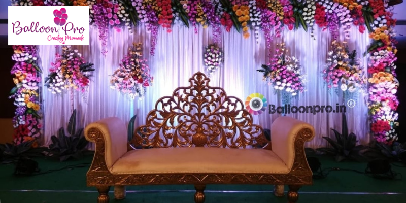 Reception Decoration in Bangalore