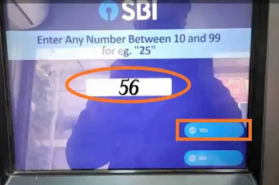 sbi atm pin generated