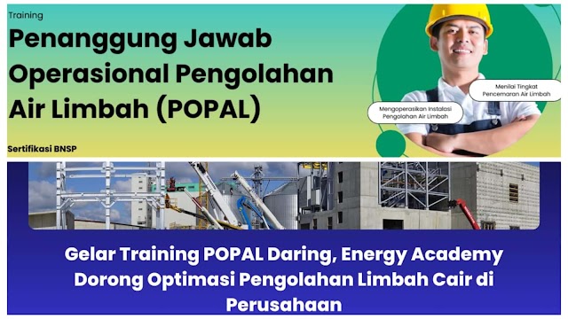 Training POPAL: Dorong Optimasi Pengolahan Limbah Cair di Perusahaan