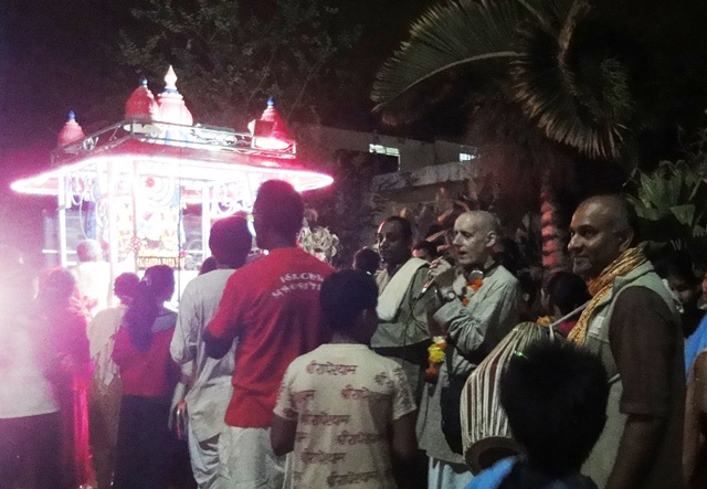 Sankarshan Das Flying High on the Hare Krishna Mahamantra Mauritius