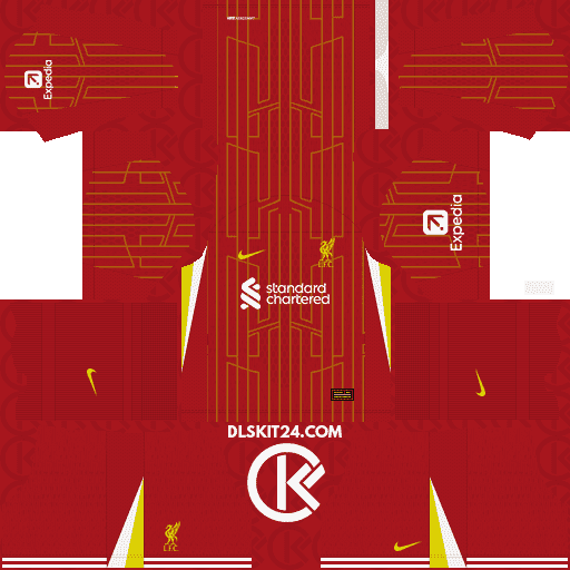 Liverpool Kits 2024-2025 Nike Leaked - Dream League Soccer (Home)