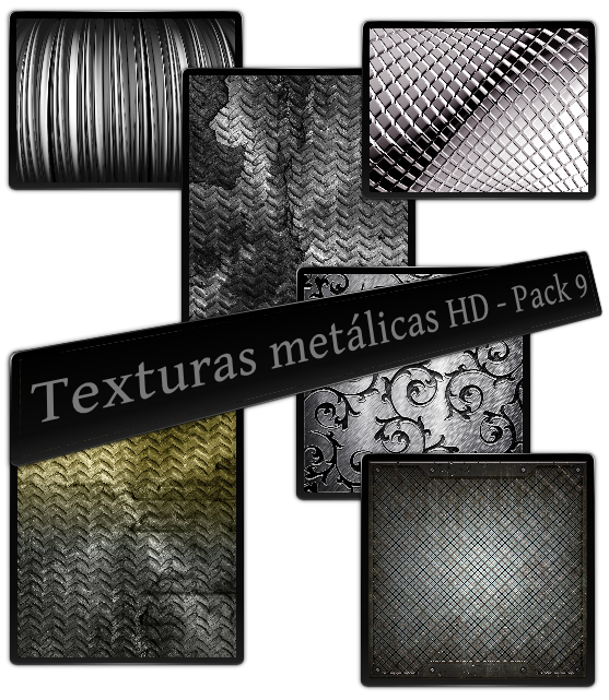 Texturas metálicas HD - Pack 9