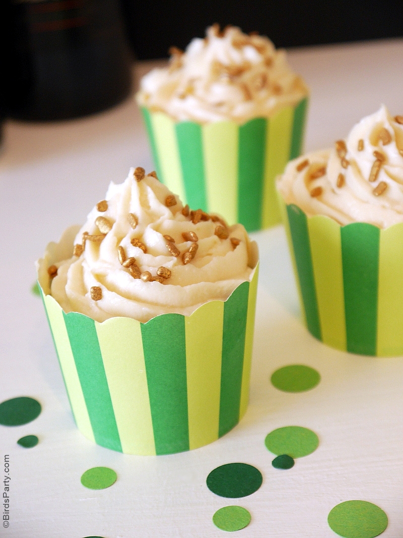 Recette Cupcakes Irlandais au Guinness - BirdsParty.fr