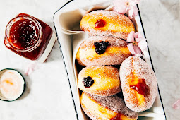 sumac sugar jelly donuts + a mother's day giveaway