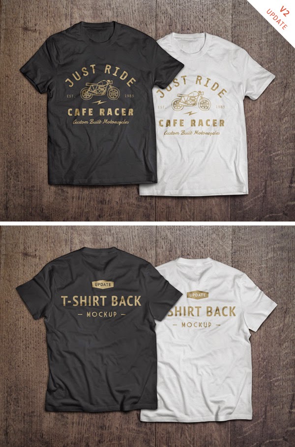 10 Template Kaos Polos Gratis