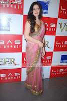 Zareen Khan Pink Sarees Photos